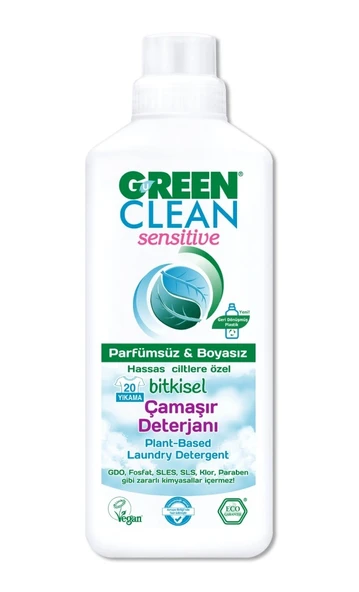 Mey İthalat®   Sensitive Parfümsüz Bitkisel Çamaşır Deterjanı 1000 ml ürün görseli 1