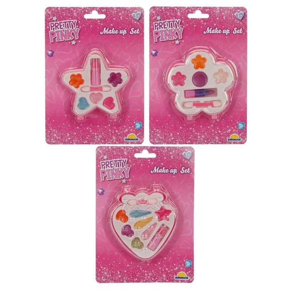 Mey İthalat® S00002594 GÜZELLİK SET MAKYAJ YILDIZ ÇİÇK KALP 3A. ürün görseli 1