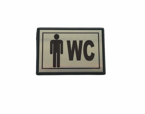 Mey İthalat® Cemax Yönlendirme Küçük WC Bay 10X7 cm ürün görseli 1