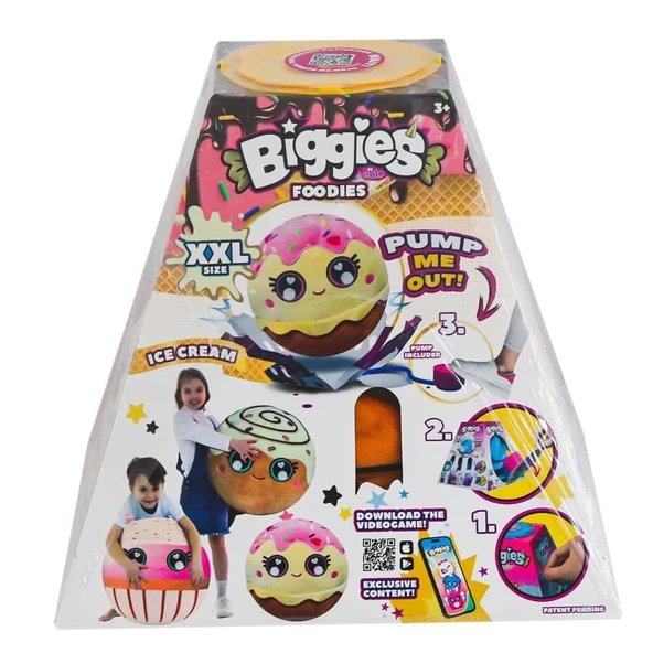 Mey İthalat® 72608 Peluş Biggies Foodies Cinammon Roll Size XXL ürün görseli 1