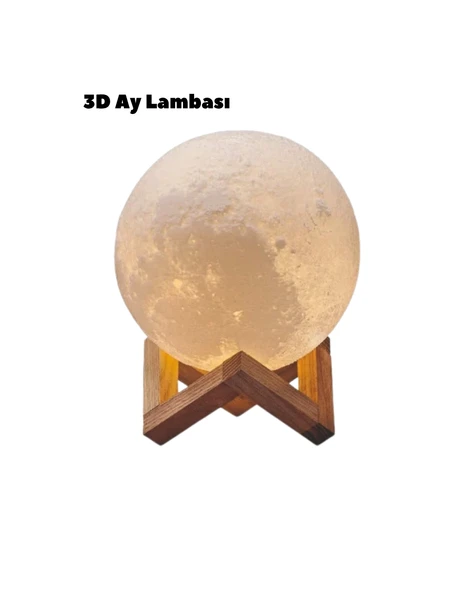 Mey İthalat® Ay Lambası RGB ürün görseli 1