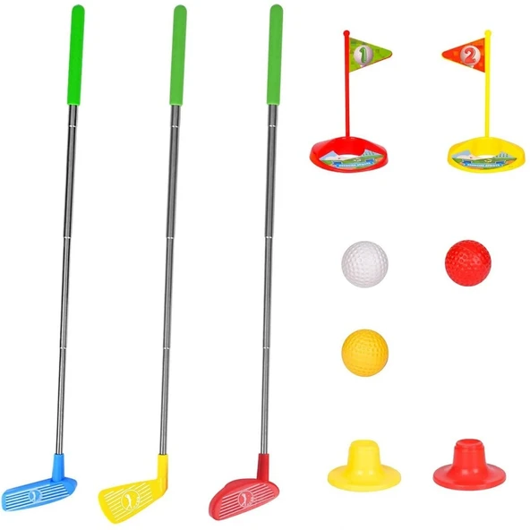 Mey İthalat®  Minyatür Mini Golf Seti - Resim 3