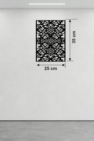 Mey İthalat® Gotham Temalı Ahşap Duvar Saati - 25x35 cm Lazer Kesim Dekoratif Saat ürün görseli 1