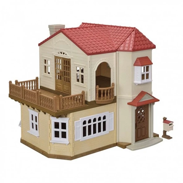 Mey İthalat®  Sylvanian Families Oyun Odalı Işıklı Şehir Evi 5708 ürün görseli 1