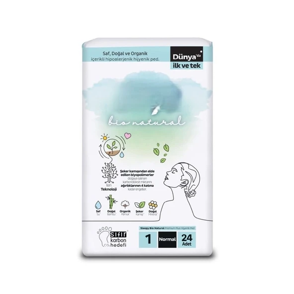 Mey İthalat® Premium Plus Normal Ped 24 Adet ürün görseli 1