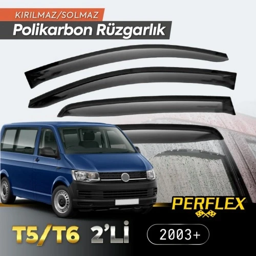 Mey İthalat® VW T5/T6 2'li 2003+ Cam Rüzgarlığı V2 Mugen ürün görseli 1