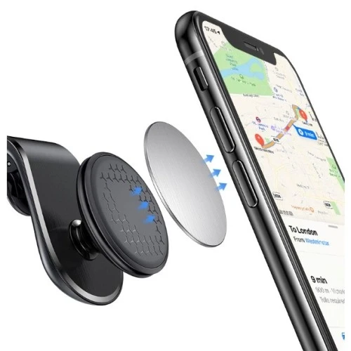 Mey İthalat® Araba Klimasına Takılan Mandallı 360 Mıknatıslı Telefon Tutucu ürün görseli 1