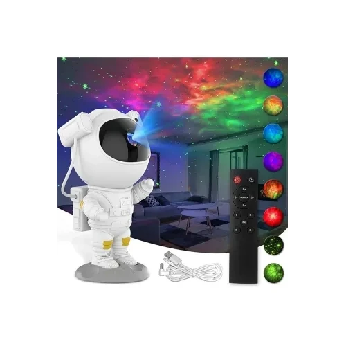 Mey İthalat® Astronot Galaksi Projeksiyon Lamba ürün görseli 1