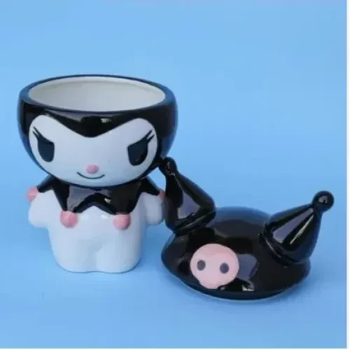 Mey İthalat® Sanrio Kuromi Kapaklı Kupa ürün görseli 1