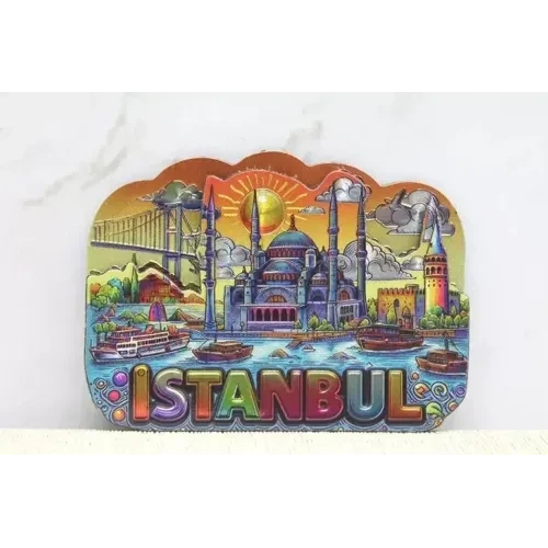 Mey İthalat® İstanbul Temalı Silikon Buzdolapı Süsü Magnet ürün görseli 1