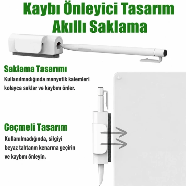 Mey İthalat® Manyetik Sihirli Yazı Tahtası 10" - 25 cm ürün görseli 1