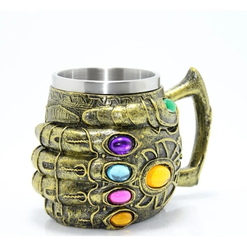 Mey İthalat® Paslanmaz Çelik Thanos Eli Kupa Bardak ürün görseli 1