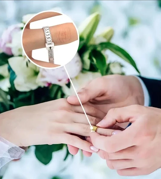 Mey İthalat® Nordmende Yüzük Ölçme Aleti ürün görseli 1