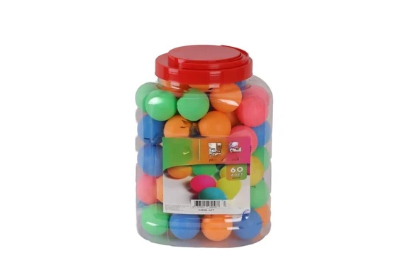 Mey İthalat® MRB-417 PİNPON TOPU RENKLİ KARIŞIK 60X24 ürün görseli 1