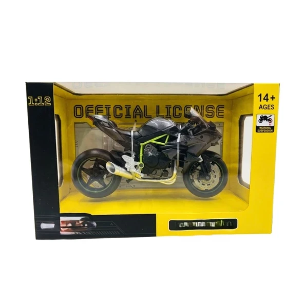 Mey İthalat® 1/12 HR2 Model Motosiklet ürün görseli 1