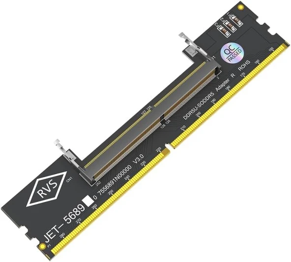 JET-5688 DDR5 Notebook Bellek SO-DIMM to Masaüstü Bellek DIMM Adaptör Kartı JBDD0006-003 ürün görseli 1