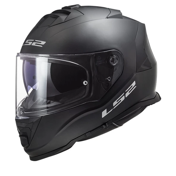 KAPALI KASK LS2 STORM 2 MAT SİYAH ORJİNAL VİZÖRLÜ 2XL ürün görseli 1