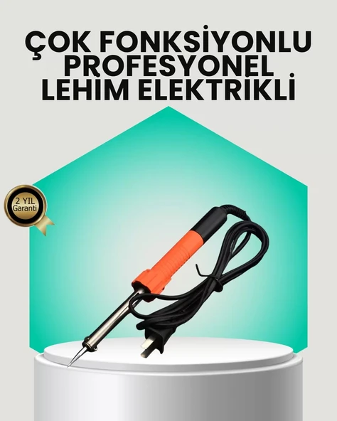 Nevamel® Isıya Dayanıklı Ergonomik Saplı Elektronik Lehimleme Havyası ürün görseli 1