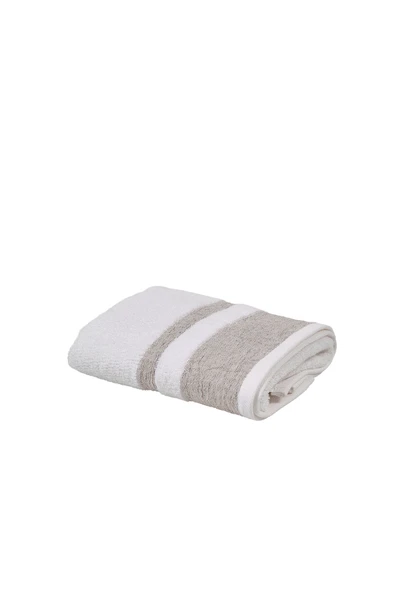 Doqu Home Akdeniz Verona Banyo Havlusu 90x150 Bej ürün görseli 1