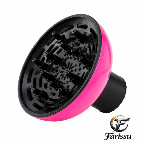 Evrensel Saç Kurutma Makinesi Difüzör Başlığı 4.5-4.9 cm Bukle Belirginleştirici ürün görseli 1