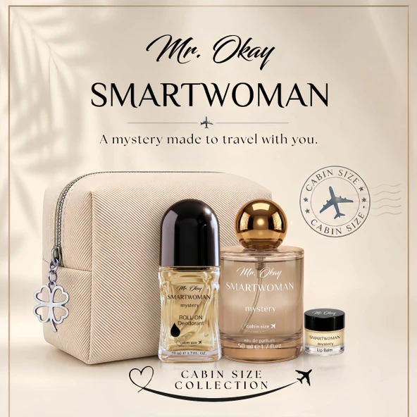 Mr.Okay Smartwoman 3 lü Seyahat Set Çantası ürün görseli 1