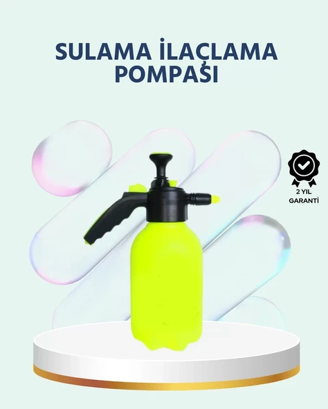 Nevamel® Basınçlı El Pompası 2 Litre Bakır Nozul Ayarlı Jet ve Dağınık Atım ürün görseli 1