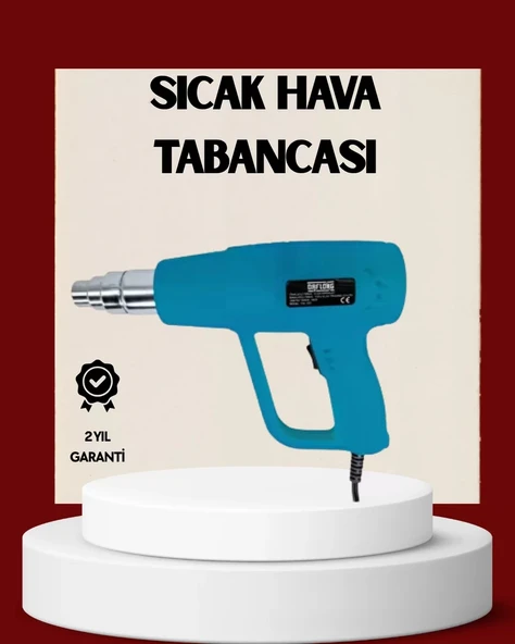 Nevamel® Ayarlanabilir Isı Tabancası Boya Sökme Lehim Isıtma ürün görseli 1