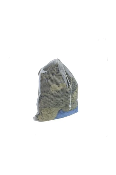 Çamaşır Yıkama Filesi Büyük Boy 50-60 Cm Çamaşır Filesi Çamaşır Torbası 50 Adet Duş ürün görseli 1