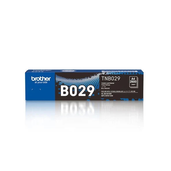 Brother Tnb029 2.600 Sayfa Black Siyah Toner Hl-B2181Dw Mfc-B7811Dw ürün görseli 1