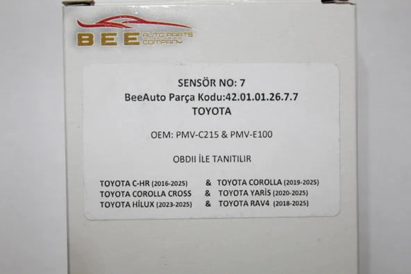 TOYOTA GRUBU LASTİK BASINÇ SENSÖRÜ - Resim 2