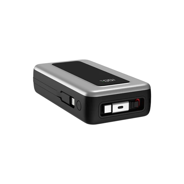 S-Link Ip-G20M 20000Mah Pd65W Makaralı Siyah Lcd Taşınabilir Pil Şarj Cihazı Powerbank ürün görseli 1