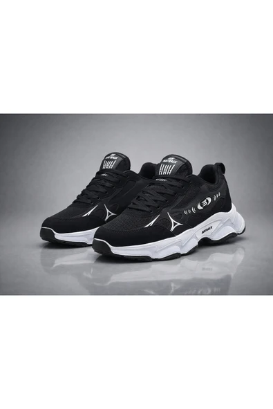 FİFTY ONE Erkek Günlük Ortopedik Sneaker Ayakkabı Siyah 41 ürün görseli 1