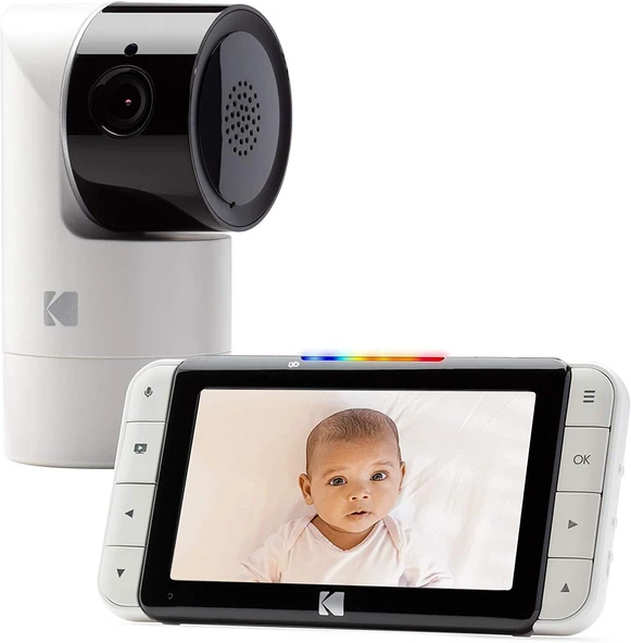 Kodak Cherish C525P Akıllı Bebek Monitörü 5.0" Lcd Ekran Ebeveyn Ünitesi ürün görseli 1