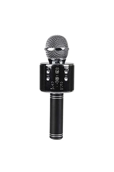 Durablee Kareoke Mikrofonu Bluetooth Mikrofon Siyah ürün görseli 1