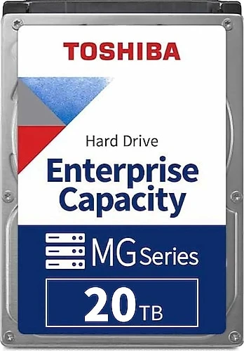 Toshiba 20Tb Mg Serisi Mg11Aca20Te- Aı 7200Rpm 512Mb 3.5” Sata 3 Harddisk ürün görseli 1
