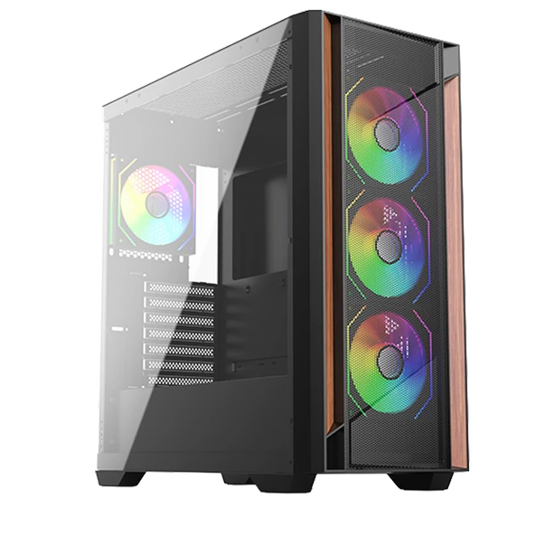 Frisby Fc-9575G Gaming Kasa Argb Fan (750W 80+Bronze) Boş Bilgisayar Kasası ürün görseli 1