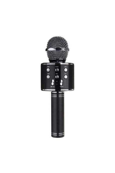 regnum Monadm Kablosuz Karaoke Mikrafon Bluetooth Mp3 Çalar Sd-usb-aux Girişli siyah ürün görseli 1