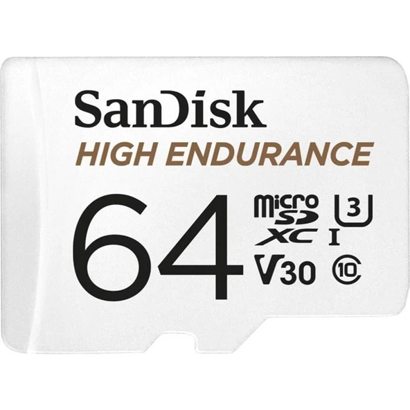 64GB SANDISK HIGH ENDURANCE 100MB/S SDSQQNR-064G-GN6IA ürün görseli 1