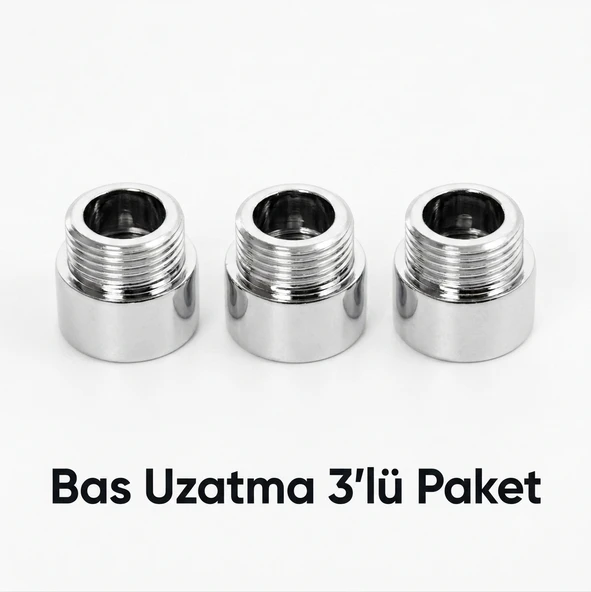 Bas Uzatması 3'lü Paket ürün görseli 1