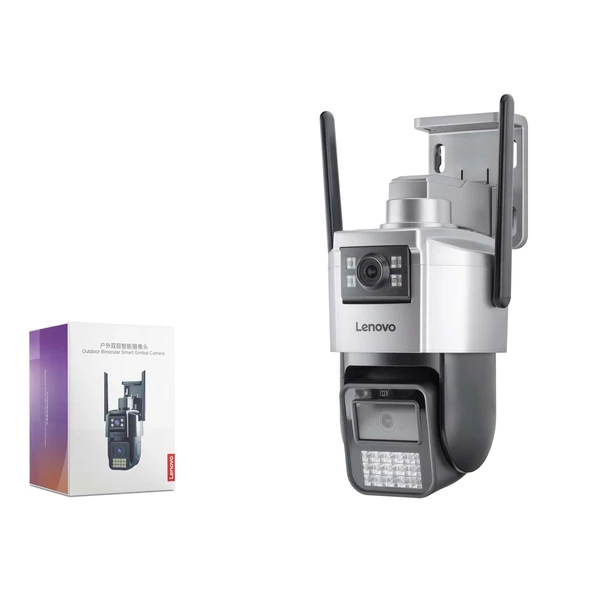 Lenovo X9T 3Mp+3Mp 1 Pt Kamera 1 Sabit Smart Wifi Güvenlik Kamerası ürün görseli 1
