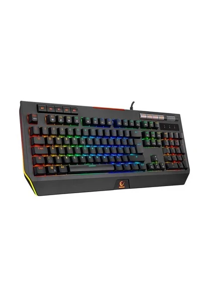 Rampage Exhero KB-R105 RGB Blue Switch Kablolu Mekanik Oyuncu Klavyesi Outlet ürün görseli 1