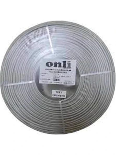 Onli On-4140 4+1 1X0,50 Mini Coax 2X0,50Mm 250 Metre Cca Kamera Kablosu ürün görseli 1
