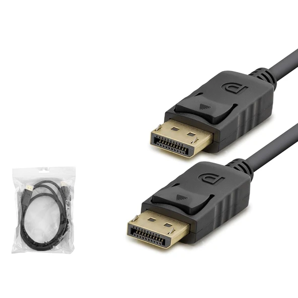 Hadron Hdx7860 Displayport Görüntü Kablosu 8K 60 Hz 1.8 Metre Siyah ürün görseli 1