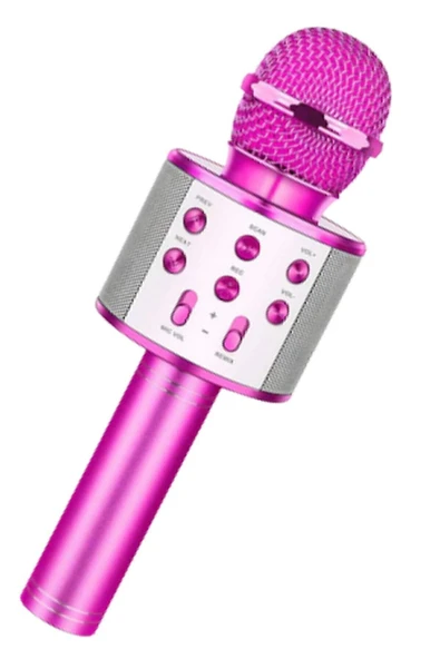 VOLNİX Tv50 Karaoke Mikrofon Pembe Pembe ürün görseli 1