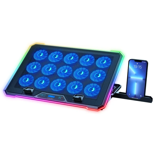 Gameagle Ge2005 Aero Storm V15 Rgb Notebook Soğutucu 17.3" ürün görseli 1