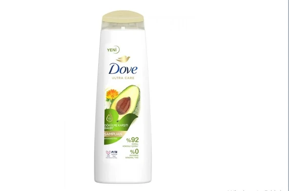 DOVE ŞAMPUAN 400ML-AVOKADO ÖZÜ ürün görseli 1