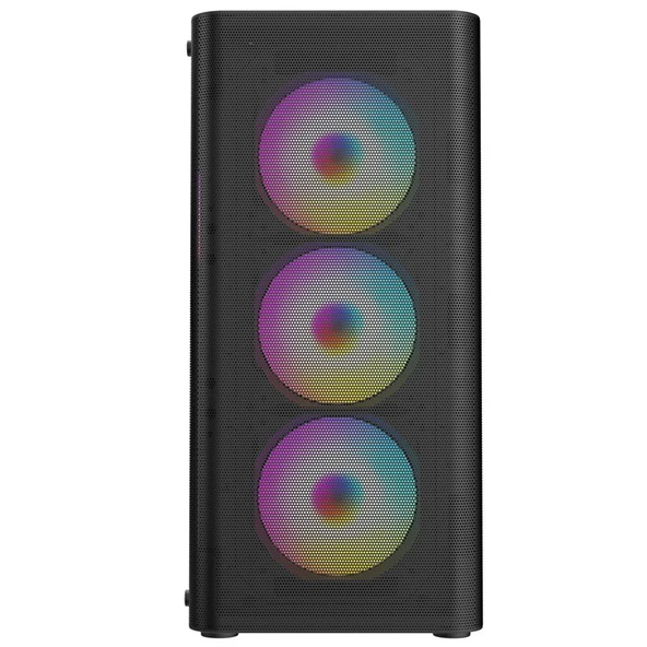 Frisby 550W (FC-9385G) 4X RGB Mesh Midi Tower ürün görseli 1