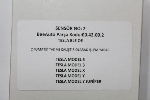 Tesla Ble Lastik Basınç Sensörü - Resim 2