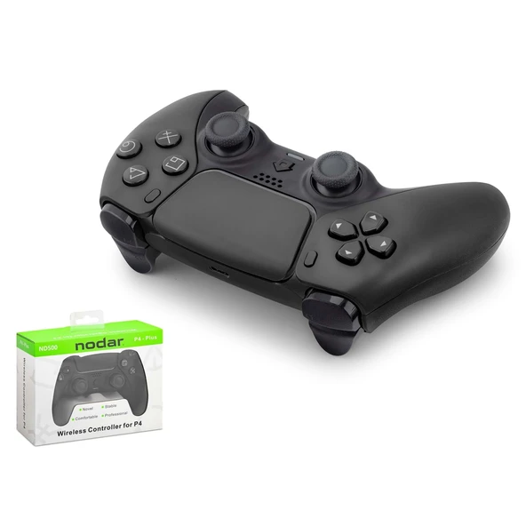 Nodar Nd500B Ps4 Uyumlu Kablosuz Gamepad Oyun Kolu Siyah ürün görseli 1
