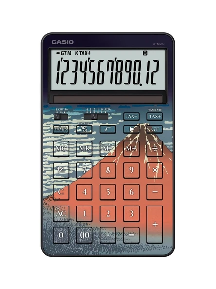 Casio Jf-M200-Tj-Khg 12 Hane Masa Üstü Hesap Makinesi ürün görseli 1